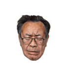 西成の愉快な仲間たちのお面 1（個別スタンプ：27）