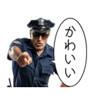 ⚫︎束縛してくる警察官（個別スタンプ：2）