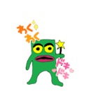 不気味な妖精？魔法使い？（個別スタンプ：9）