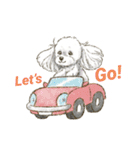 My Dog Stickers -coco,moca,MIRU-（個別スタンプ：11）