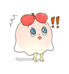 ぽむぽむ りんご（個別スタンプ：11）