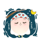ぽむぽむ りんご（個別スタンプ：15）