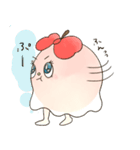 ぽむぽむ りんご（個別スタンプ：16）