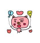 手書きブタさんたちの日常（個別スタンプ：10）