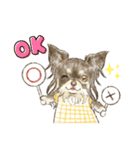 My Dog Stickers-mochaちゃん-（個別スタンプ：4）