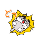 太眉カワウソ川谷さん！ 鹿児島県垂水市！（個別スタンプ：10）