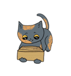 リコさんのねこ「HUANHUAN」bySIMAR（個別スタンプ：5）