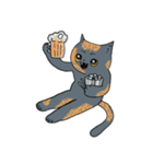 リコさんのねこ「HUANHUAN」bySIMAR（個別スタンプ：6）