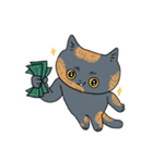 リコさんのねこ「HUANHUAN」bySIMAR（個別スタンプ：7）