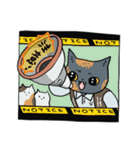 リコさんのねこ「HUANHUAN」bySIMAR（個別スタンプ：23）