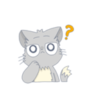 いつものネコとたまにトマト2（個別スタンプ：1）