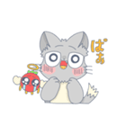 いつものネコとたまにトマト2（個別スタンプ：40）