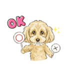 My Dog Stickers-おんぷ＆ぽっぷ-（個別スタンプ：3）