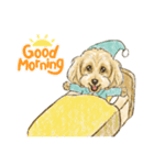 My Dog Stickers-おんぷ＆ぽっぷ-（個別スタンプ：8）