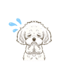 My Dog Stickers-おんぷ＆ぽっぷ-（個別スタンプ：12）