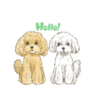 My Dog Stickers-おんぷ＆ぽっぷ-（個別スタンプ：15）