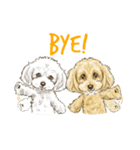 My Dog Stickers-おんぷ＆ぽっぷ-（個別スタンプ：16）