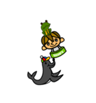 アシカStamp（個別スタンプ：16）