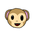 This is a monkey（個別スタンプ：1）