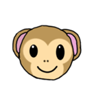 This is a monkey（個別スタンプ：3）