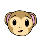 This is a monkey（個別スタンプ：5）