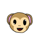 This is a monkey（個別スタンプ：7）