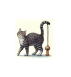 猫の日常風景画像スタンプ（個別スタンプ：17）