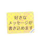 書き込める♥シンプルで使いやすいカード（個別スタンプ：5）