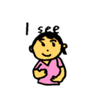 父と息子の手書きスタンプ（個別スタンプ：31）