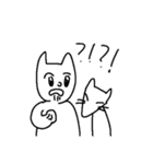 様子のおかしいきつね（個別スタンプ：38）