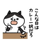 ハッちゃん【カレー好きな猫】（個別スタンプ：3）