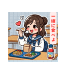 高校生の毎日（個別スタンプ：2）