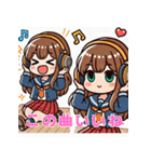 高校生の毎日（個別スタンプ：4）