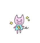 こぶたのぶーやん。（個別スタンプ：4）