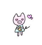 こぶたのぶーやん。（個別スタンプ：6）