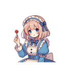 毎日メイドさん(癒しを添えて)1（個別スタンプ：5）