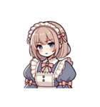 毎日メイドさん(癒しを添えて)1（個別スタンプ：6）