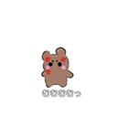 ゆるいくまぴ（個別スタンプ：12）