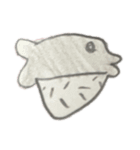 はーちゃんがスタンプつくったよ（個別スタンプ：4）