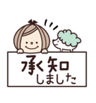 おしゃかわ♡いま何してる？（個別スタンプ：7）