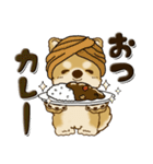 柴犬『食べ物のダジャレ』よく使う言葉（個別スタンプ：17）