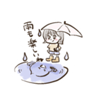 気圧ちゃんとわたし。（個別スタンプ：13）