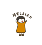 女の子たちのゆるいLINEスタンプ（個別スタンプ：8）