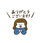 女の子たちのゆるいLINEスタンプ（個別スタンプ：15）