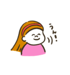 女の子たちのゆるいLINEスタンプ（個別スタンプ：22）