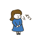 女の子たちのゆるいLINEスタンプ（個別スタンプ：23）