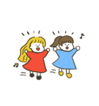 女の子たちのゆるいLINEスタンプ（個別スタンプ：29）