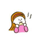 女の子たちのゆるいLINEスタンプ（個別スタンプ：31）