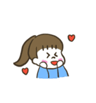 女の子たちのゆるいLINEスタンプ（個別スタンプ：38）