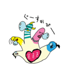Lucky Hand Family（個別スタンプ：15）